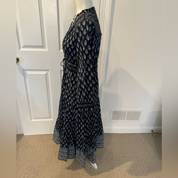 Veronica Beard Alessandra printed cotton midi dress - Picture 5 of 9